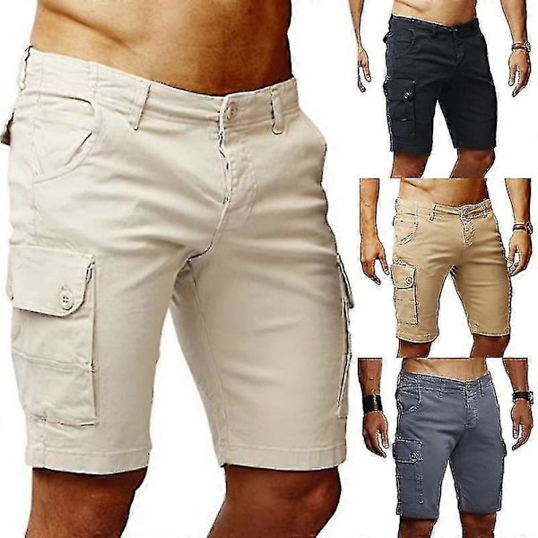 Men's Casual Multi-pocket Shorts, Lightweight Quick Dry Casual Shorts