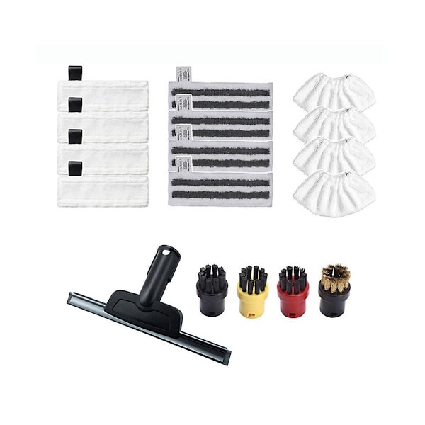 Til Karcher Easyfix SC2 SC3 SC4 SC5 Mop Klud Reservedele og Vindue Dyses Rund Børst