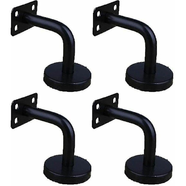 4 Pieces Stainless Steel Handrail Brackets Compatible Wall Fixing Stair Rail Brackets Compatible Railing Stair Railing Wall Bracket