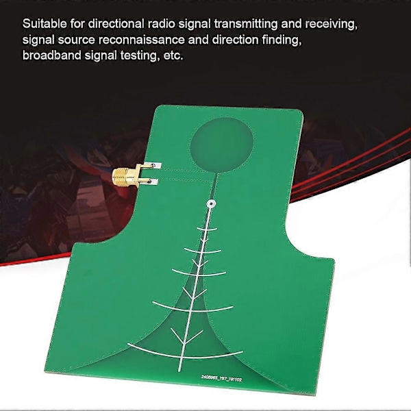 2.4G Högförstärkande Riktad Bredbands-Wifi-Antenna för GPS-Navigation UWB-Positionering