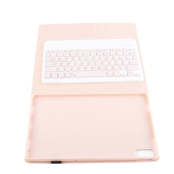 Tabletttangentbord Magnetiskt Skyddande Fodral BT-Koppling Smalt Trådlöst Tangentbord för Tab P11 2:a Generationen 11,5 tum Pad Plus 2023 Rosa
