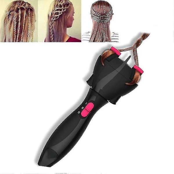 Electric Hair Braider,automatic Quick Twist Twister Hair Braiding Machine, Smart Diy Magic Hair Styling Tools Rollers Hair Braider Tool Christmas Gift