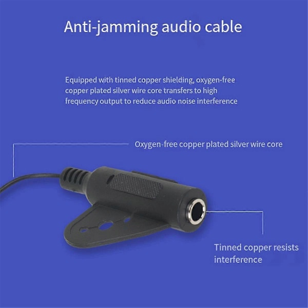 T-11 Kannettava EQ Piezo -mikrofonianturi akustiselle kitaralle, ukulelle ja viululle