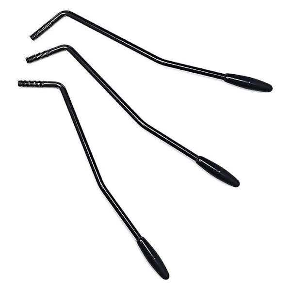 3 stycken 6 mm gängade tremoloarm Whammy Bar för Fender Stratocaster elgitarr tremolosystem, B