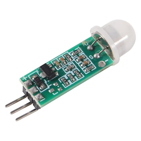 10 st -sr505 Justera Ir Pyroelektrisk Infraröd Mini Pir Modul Rörelse Sensor Detektor Modul För