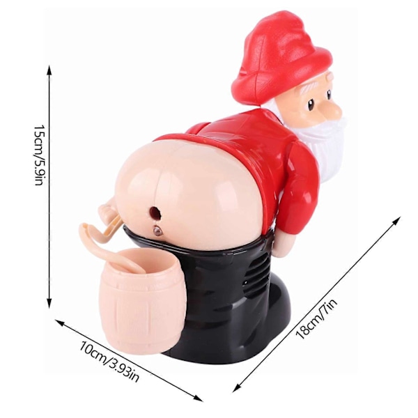Julebobles Blæser med Knapper - Sjov Bobleskaber til Festival, Fest, Karneval og Sammenkomster - YEMAA