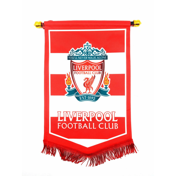 Suosittu jalkapallojoukkueen muistolippu viisikärkinen lippu jalkapalloseuran fanitarvikkeita riippuva lippu Liverpool