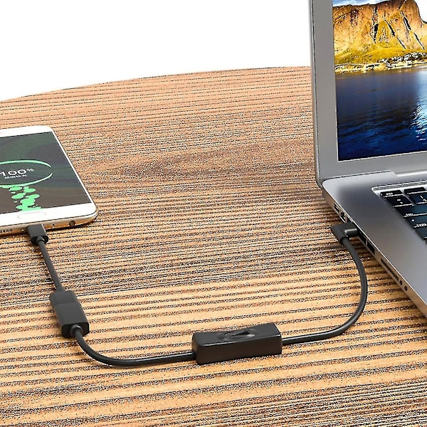 USB3.0 Forlængerkabel med Tænd/Sluk-kontakt - Robust USB-forlængerkabel