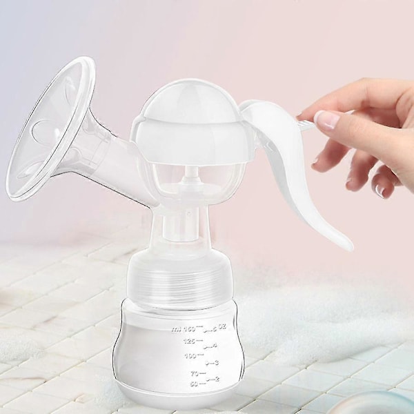 Bröstpump med 2 lägen, anti-reflux, bröstmjölksuppsamlare, amningsverktyg