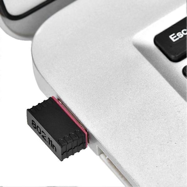 Mini USB Langaton Sovitin Verkkokortti USB 2.0 Wifi-tikku 2.4HHz 600Mbps WIN/MAC:lle