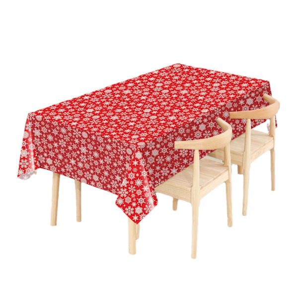 Julduk med snöflingor och älg för julbord, individuellt förpackad för fest snowflake