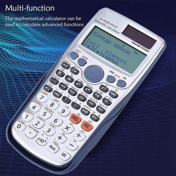 Fx-991es-plus Kalkulator 417 Funksjoner Universitetsstudentkontor