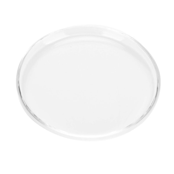 Universell belagd klockglas, exakt skärning, reptåligt, runt klockglas för klocktillbehör