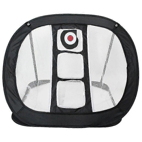 Golf Øvelsesnet Golf Chipping Net Swing Trainer Pop UP Indendørs Udendørs Chipping Pitching Bure Måtter Bærbar Golf Træning