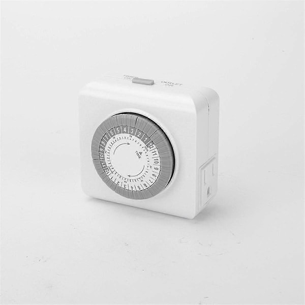 HU11M Timing Socket Intelligent Mekanisk Tidsuro 24 Timer Cyklus Timer