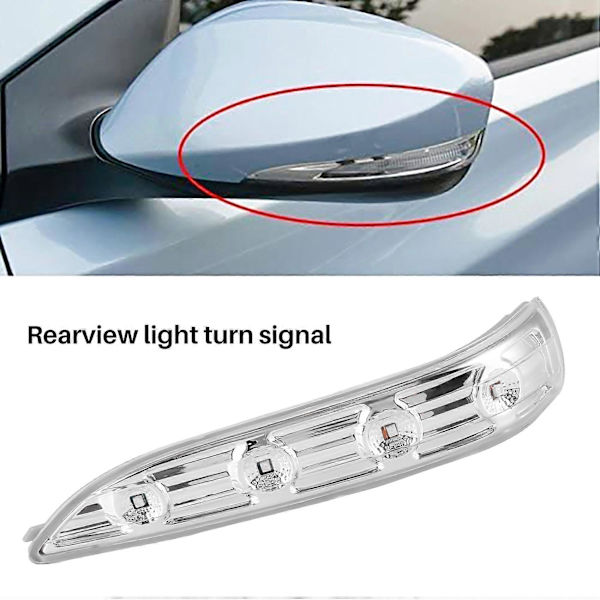 Til IX35 2010-2014 Bakspejlslys Blinklys Lampe Side Spejl Indikator 876142S200 Venstre