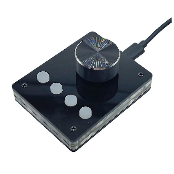 Multimedia Programmerbart Tastatur Usb Knott Tilpasset Tastatur Mini Makrotastatur Volumkontroll (sm