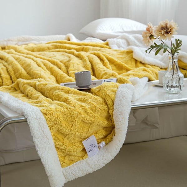 Vinterfleecefilt, supersoft mikrofiber, dubbelsidig flanellfilt, varm, ultra mjuk, lämplig för soffa, sovrum Grey 100*150cm