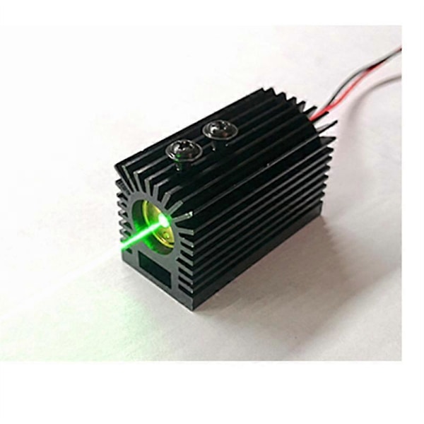 Industriell Kvalitet 532Nm 30Mw Punkt Grön Lasermodul 45x27x22