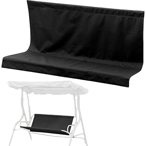 Gungstolsskydd för Utesittning - Ersättningsdyna för Gungstol med UV-Skydd - 115x48x48cm