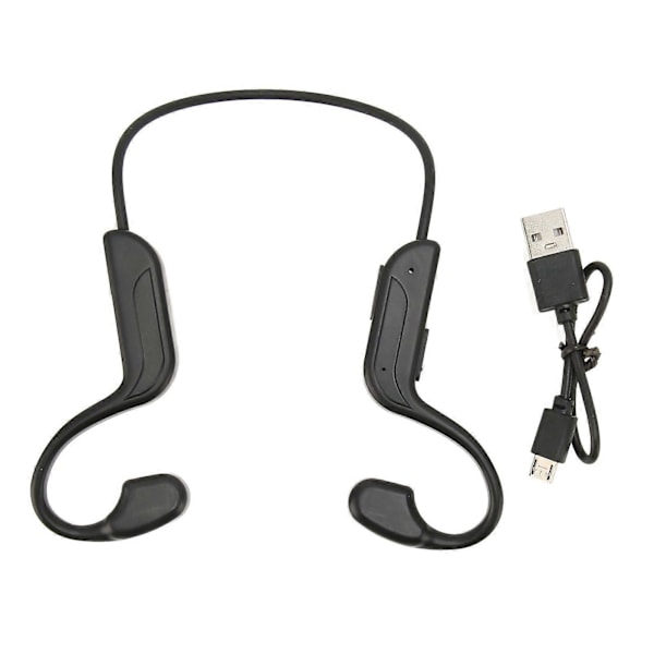 Knogleledning Bluetooth Headset Memory Titanium Alloy Lav Latency Justerbar Trådløs Hovedtelefon til Sport Spil