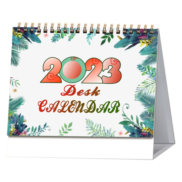 Lille skrivebordskalender 2023 , Brug indtil december 2023, Stående skrivebord