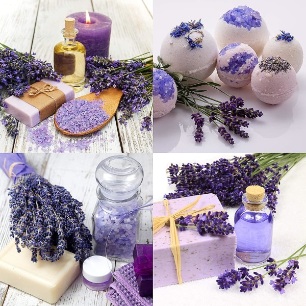 Påse med 25 påsar Torkad lavendelblomma Lavendelpåsar för lådor och garderober
