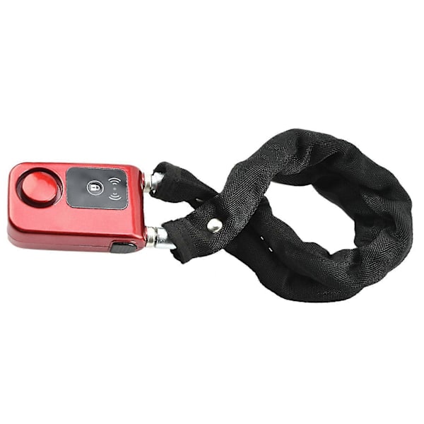 Älykäs Bluetooth-pyörän ketjuluokka - Y797G Vedenkestävä Varkaudenestoinen Älypuhelimen Ohjaama Lukko (Punainen)