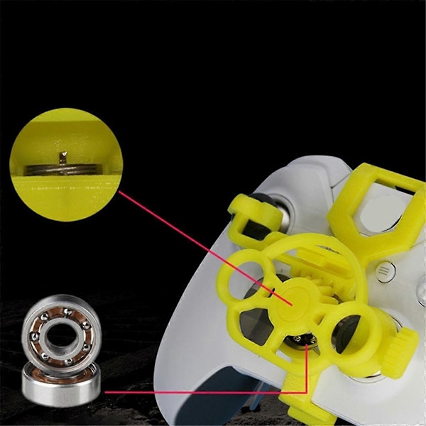 Mini Rat til // Elite Controller Racing Spil Rat Controller Tilbehør Rød