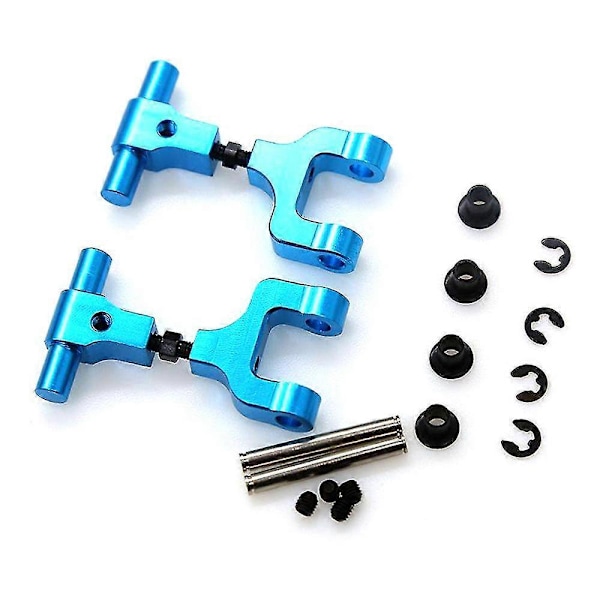 2 kpl Metallista Takana Yläripustusvarsi Swing Arm -02 Tt02 Tt02t 1/10 RC-autolle Parannus Osia