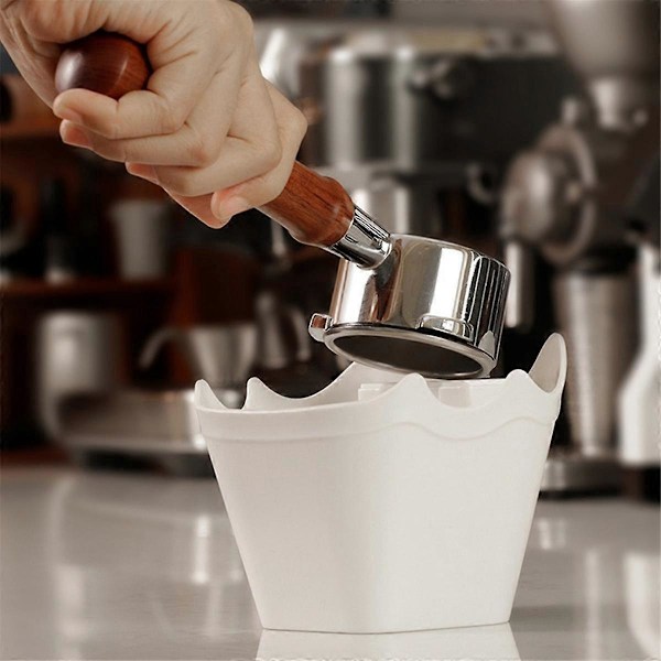 Kaffegrutshink Polygons Espresso Grutbehållare Flerfunktionsbehållare för Espressoavfall
