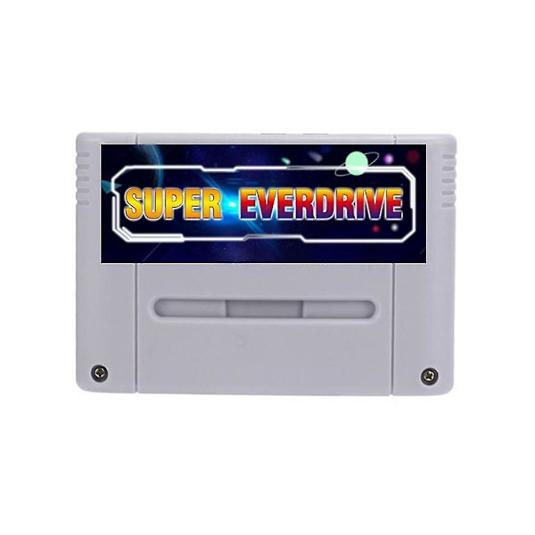 Super 800 i 1 Pro Remix Spillkort for Snes 16 Bit Videospillkonsoll Super, Grå