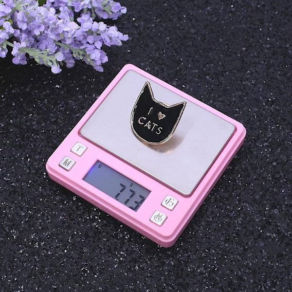 Digital Mini-Våg för Smycken, Fickvåg för Guldsvägning, Gramvåg 200g/0.01g Rosa