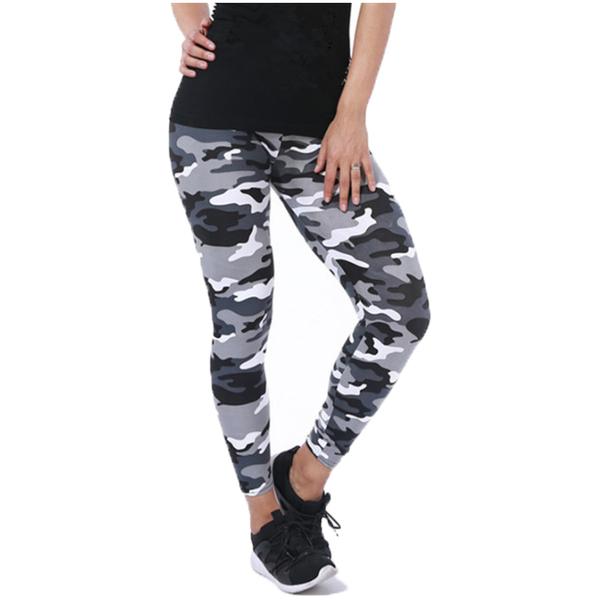 Camouflage Leggings gray one size