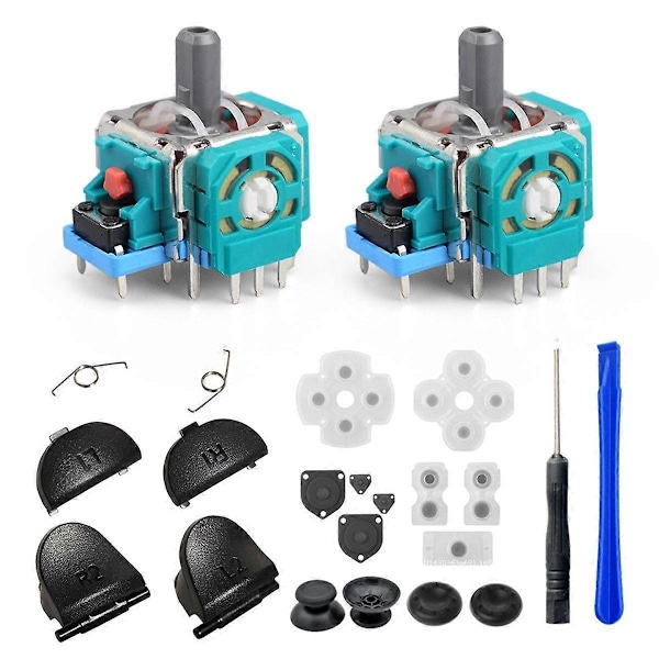 3D Analog Joystick Potentiometri Pelikonsolille, Joystikin Kuvut ja Ruuvimeisselisetti