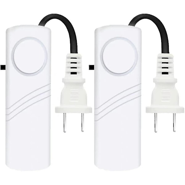 2 st Strömförlustlarm, automatiskt strömavbrottslarm, 80db LED-indikator Smart larmvarningsiren, strömavbrottslarm (behöver AAA-batteri, ingår ej)