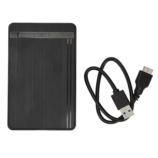 SATA SSD Kabinet 2,5 Tommer 1000GB Understøttet Plug and Play Stærkt ABS Harddisk Kabinet til Bærbar Computer Desktop