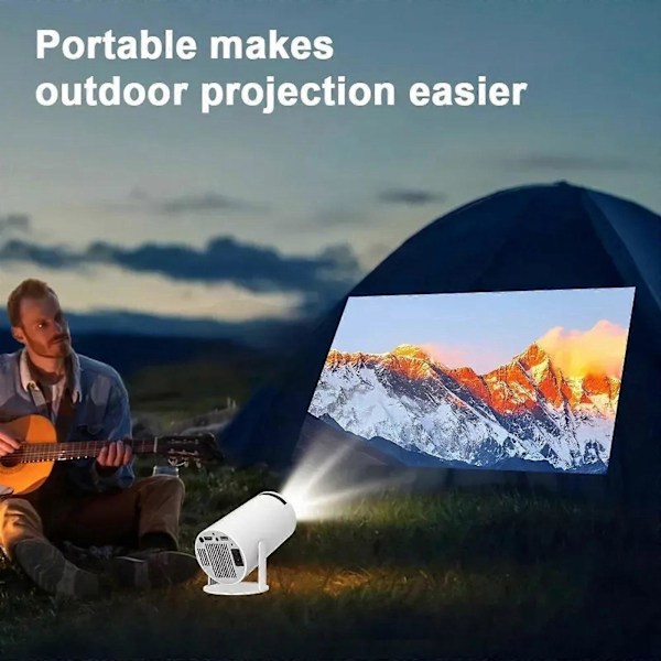 5G 4K Projektor Smart HD LED WiFi Bluetooth HDMI. USB Android Hjemmekino - WELLNGS
