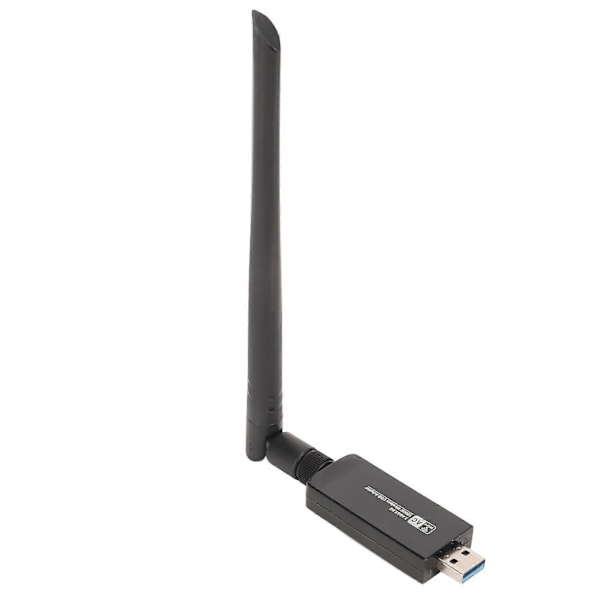 Langaton verkkokortti W50L 5DB RTL8812AU 1200M Dual Band USB 3.0 -liitäntä WiFi-sovitin Androidille ja Windowsille