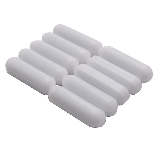 10 stycken Magnetisk Rörverk Mixer Rörstav Laboratorium Rörplatta Magnet Rörstav Magnetisk (7x25mm)
