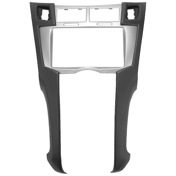 2 Din Bilstereo Ramme Trim Kit for Dashbord for Toyota Yaris Vitz Platz 2005-2011 DVD-spiller Installasjon Bezel Fascias