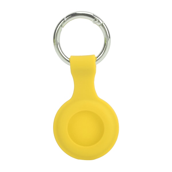 Locator Silicone Protective Sleeve Cover with Keyring Accessories Anti‑Lost for IOSYellow