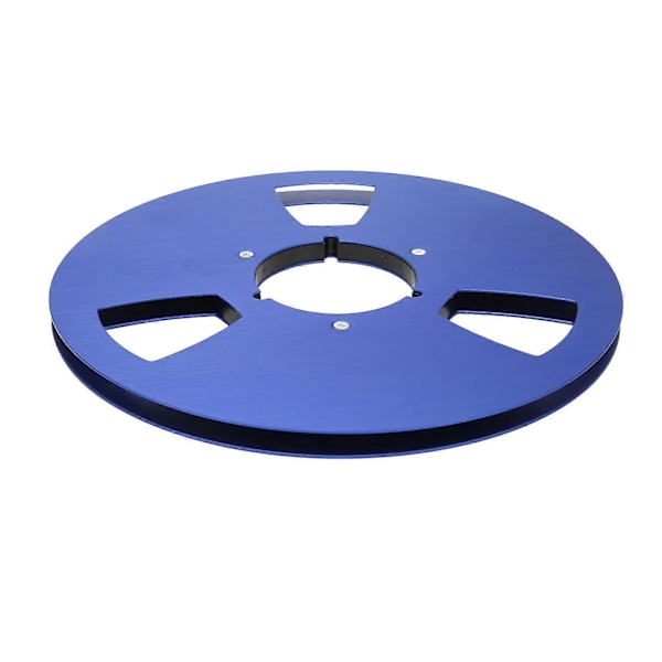 Tomt båndspolereplacement 10 tommer åpen spole opptakspole for Ampex Grand Master 456 lydspoler for 1/4 tommers bånd blå