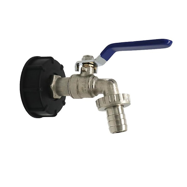IBC Tømme Tank Adapter S60x6 3/4'' Tap Ventil IBC Tank Kran Adapter Tank Adapter Vann Tank Adapter Kuleventil