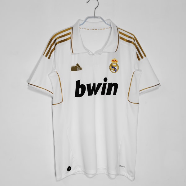 Retro sæson egen 11-12 Real Madrid hjemmebanetrøje R.Carlos NO.3 L