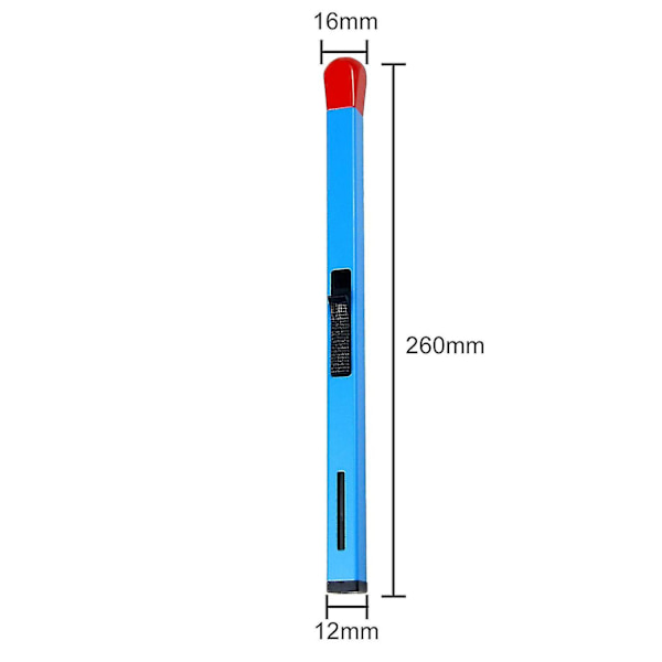 Multifunktionel Tændstikformet Lighter Lang Holdbar Miljøvenlig Cyklisk Opblæsningslighter Til Hjem Køkken