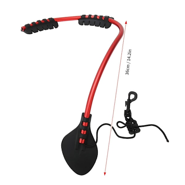 Saxofonhalsremholder Justerbar Lengde Reduserer Trykk Universal Sax Halssele med Metallkroker for Alt-Sax