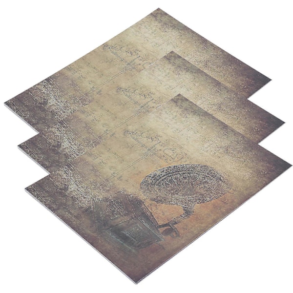 DIY Askartelu Vintage Leikekirjapaperisetti - 3 mallia albumikoristeisiin ja askarteluun