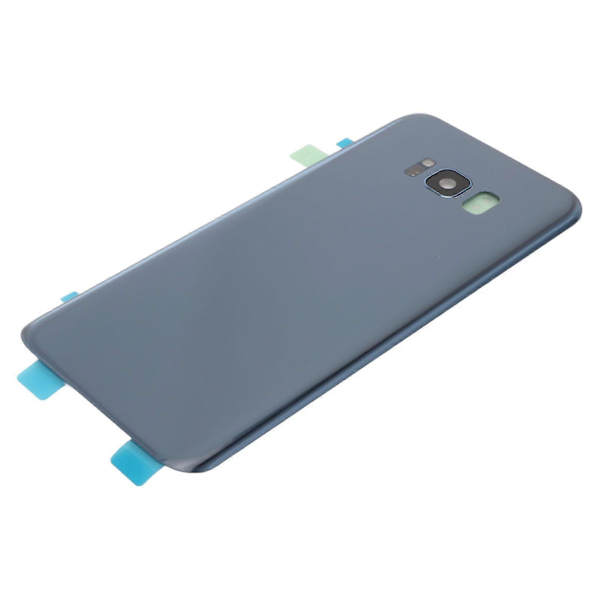 Bakre Glasbyte för S8+ S8 Plus Bakre Kåpa Framre Yttre Glas Reparationskit Förinstallerad Lins och Lim Blå