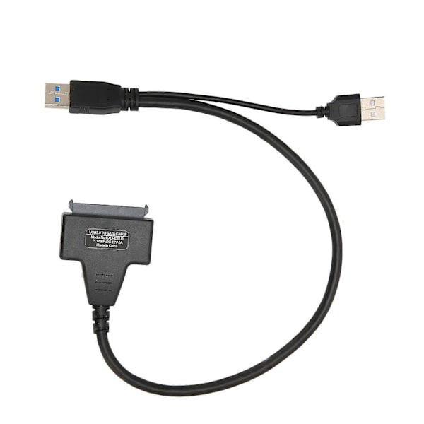 USB 3.0 - SATA-sovitinkaapeli 5 Gbps siirtonopeudella, LED-ilmaisin, automaattinen lepotila, SATA III -kiintolevyn liitin